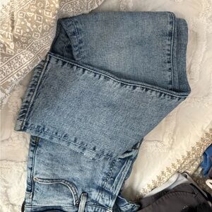 h&m acid wash jeans